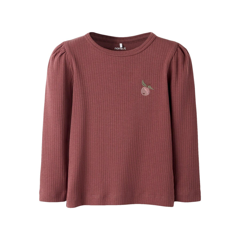 Name it bluse OLIKA - Rose Brown-bluse-Name it-Ollifant.dk