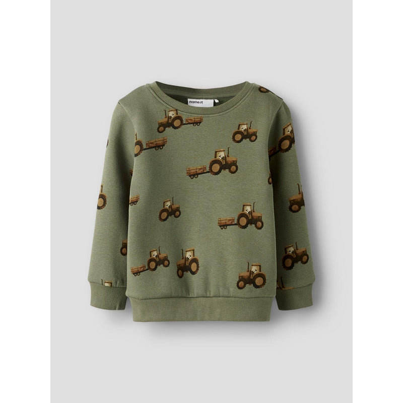 Name it bluse OPA - Dusty Olive-Trøje-Name it-Ollifant.dk