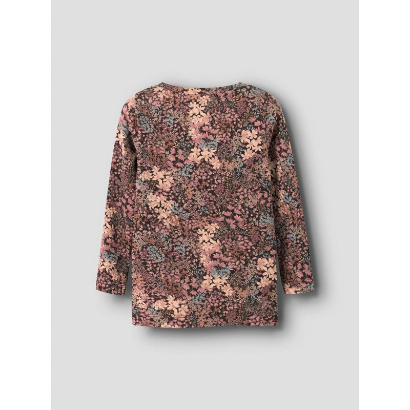 Name it bluse RESA - Chocolate Brown-bluse-Name it-Ollifant.dk