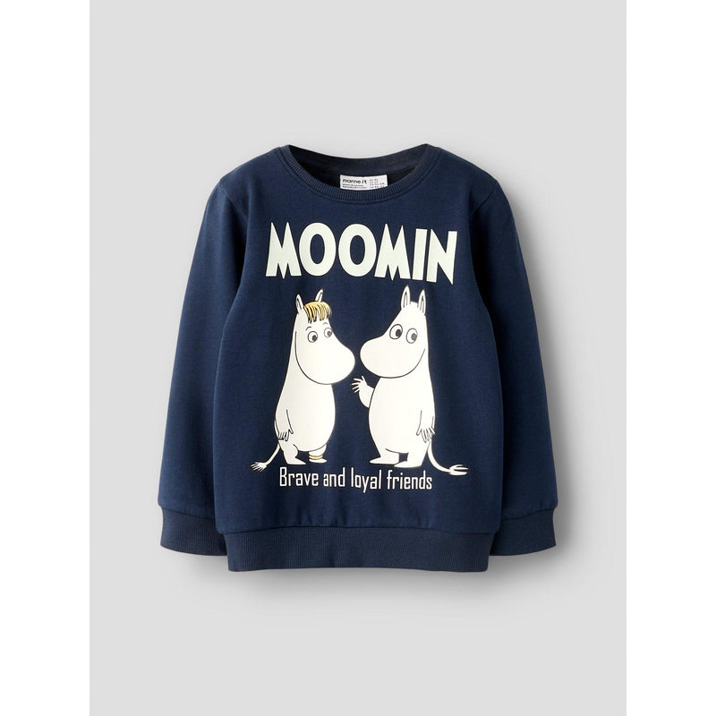Name it bluse SLOLI MOOMIN - Navy Blazer-Trøje-Name it-Ollifant.dk