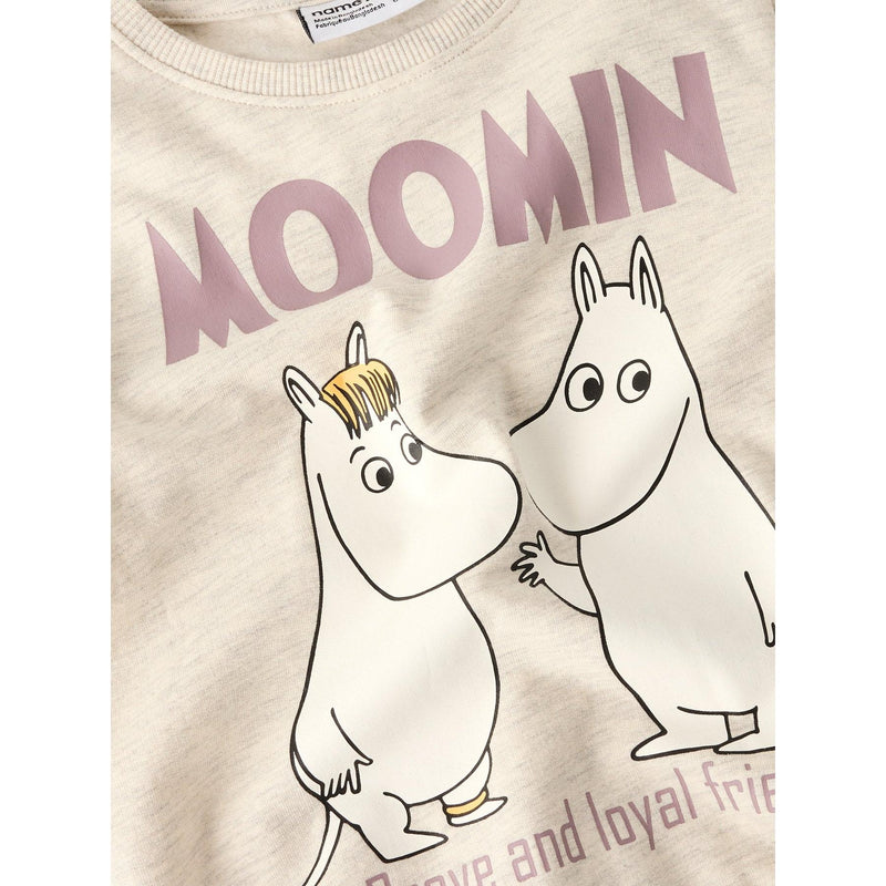 Name it bluse SLOLI MOOMIN - Peyote Melange-Trøje-Name it-Ollifant.dk
