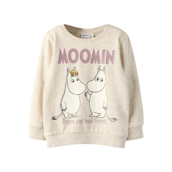 Name it bluse SLOLI MOOMIN - Peyote Melange-Trøje-Name it-Ollifant.dk