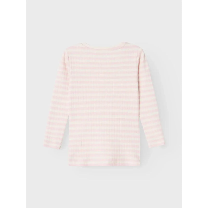 Name it Bluse SURAJA - Parfait Pink Stripes-Bluser-Name it-Ollifant.dk