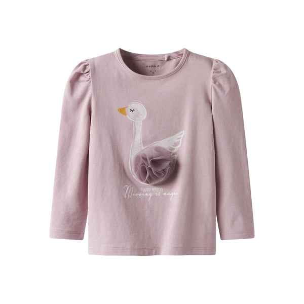 Name it bluse SWANA - Keepsake Lilac-bluse-Name it-Ollifant.dk