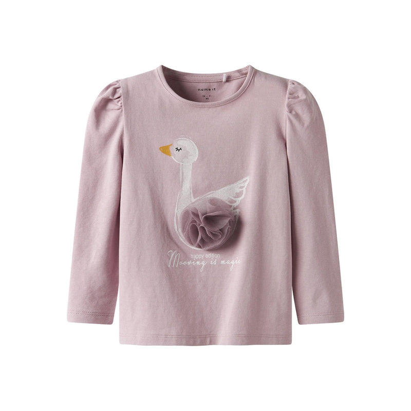 Name it bluse SWANA - Keepsake Lilac-bluse-Name it-Ollifant.dk