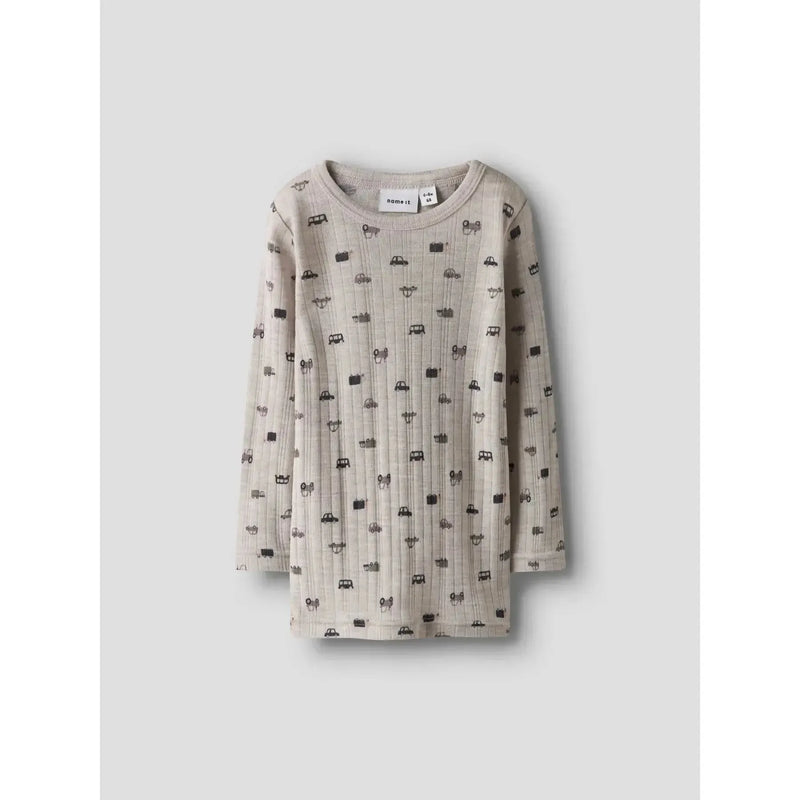 Name it bluse WANG ULD NOOS - Small Cars-Bluser-Name it-Ollifant.dk