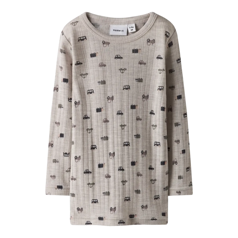 Name it bluse WANG ULD NOOS - Small Cars-Bluser-Name it-Ollifant.dk