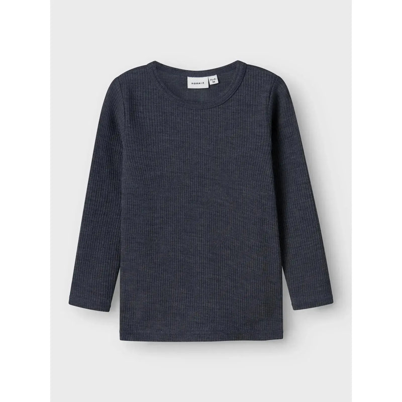Name it bluse WAX ULD NOOS - Ombre Blue-Bluser-Name it-Ollifant.dk