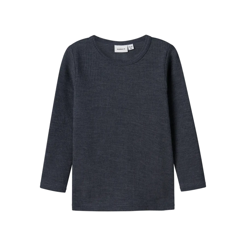 Name it bluse WAX ULD NOOS - Ombre Blue-Bluser-Name it-Ollifant.dk