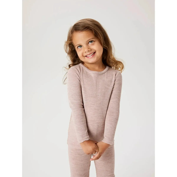 Name it bluse WAX ULD NOOS - Shadow Grey-Bluser-Name it-Ollifant.dk