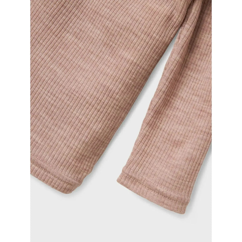 Name it bluse WAX ULD NOOS - Shadow Grey-Bluser-Name it-Ollifant.dk