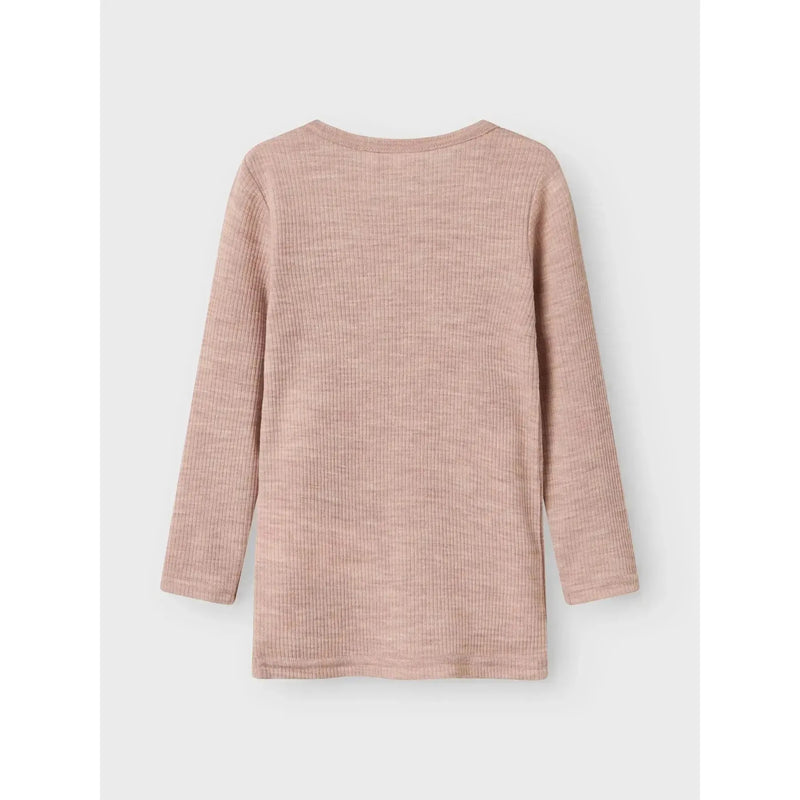 Name it bluse WAX ULD NOOS - Shadow Grey-Bluser-Name it-Ollifant.dk