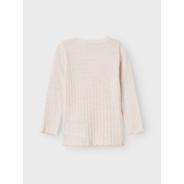 Name it bluse WOSSA Uld/Silke - Lilac Ash-Bluser-Name it-Ollifant.dk