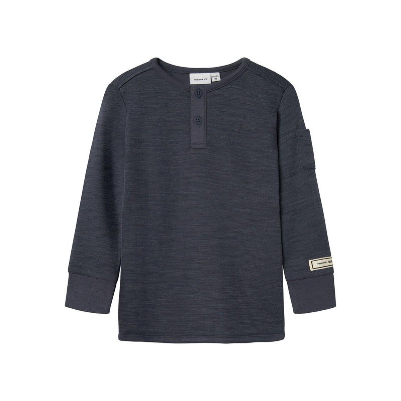 Name it bluse WYLA ULD - Ombre Blue-bluse-Name it-Ollifant.dk