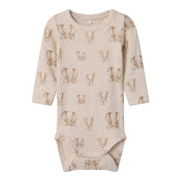 Name it Body DAM - Peyote Melange-body-Name it-Ollifant.dk