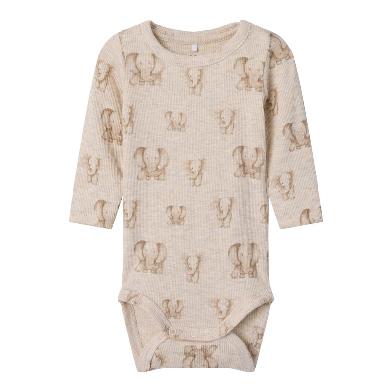 Name it Body DAM - Peyote Melange-body-Name it-Ollifant.dk