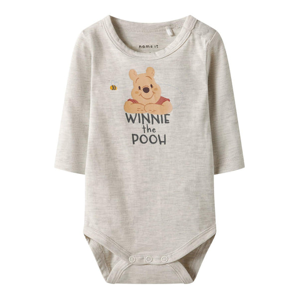 Name it Body OLA POOH - Peyote Melange-body-Name it-Ollifant.dk