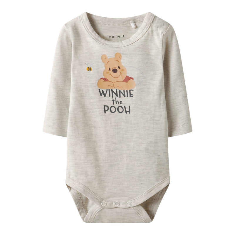 Name it Body OLA POOH - Peyote Melange-body-Name it-Ollifant.dk