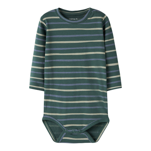 Name it body VROELS - Bistro Green Stripes-body-Name it-Ollifant.dk