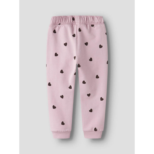 Name it Bukser HEART - Burnished Lilac-Bukser-Name it-Ollifant.dk