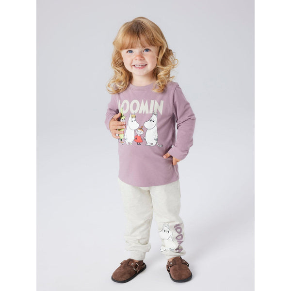 Name it Bukser SLOLI MOOMIN - Payote Melange-Bukser-Name it-Ollifant.dk