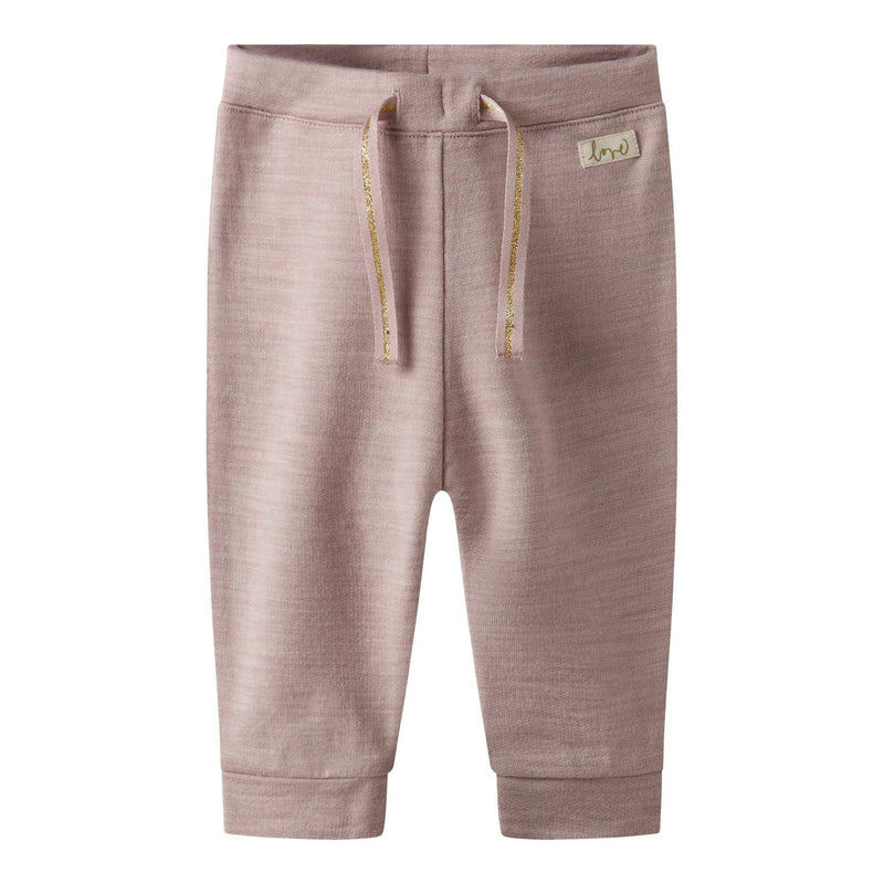 Name it Bukser WESSO ULD - Shadow Grey-Bukser-Name it-Ollifant.dk