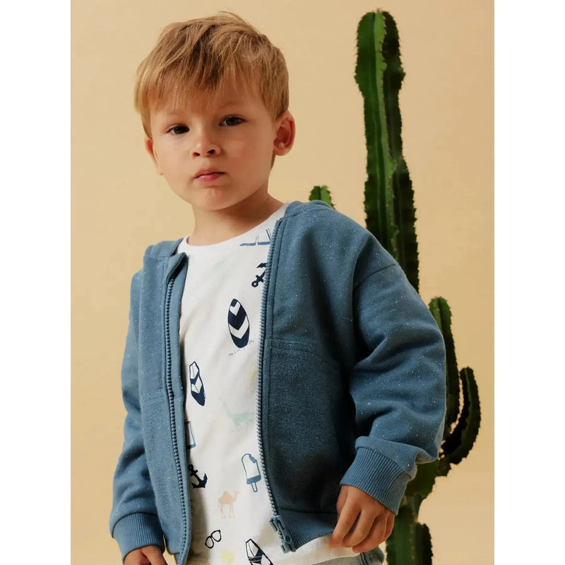Name it Cardigan JAMIE - Blue Mirage-Cardigan-Name it-Ollifant.dk