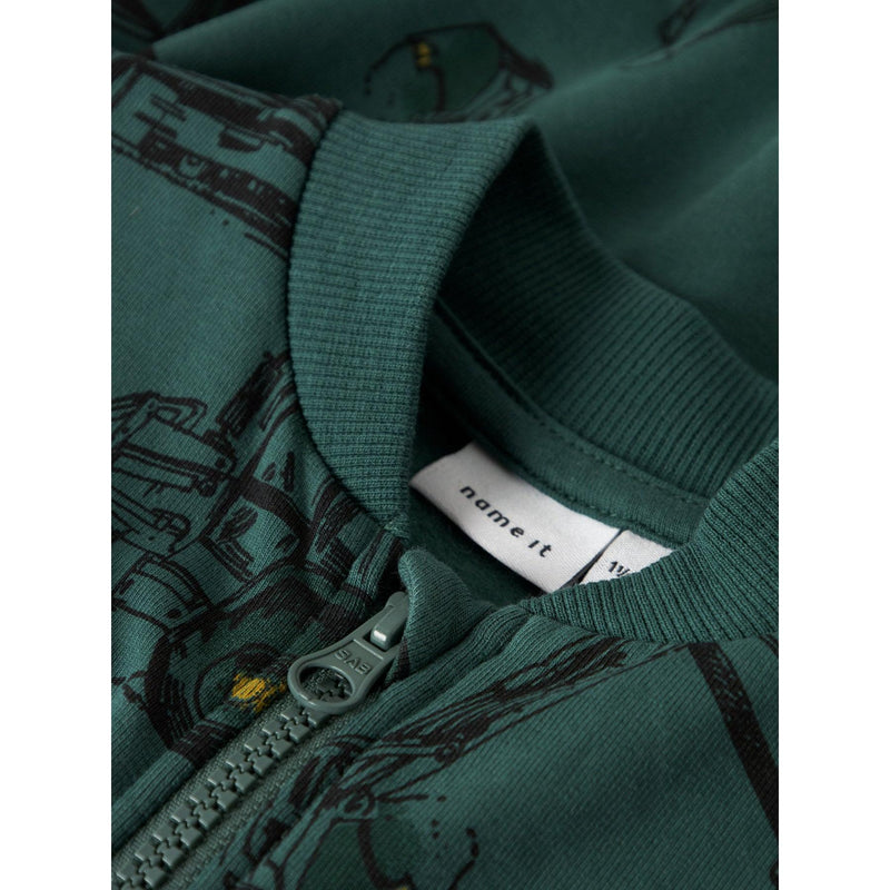 Name it Cardigan STORM - Bistro Green-Cardigan-Name it-Ollifant.dk