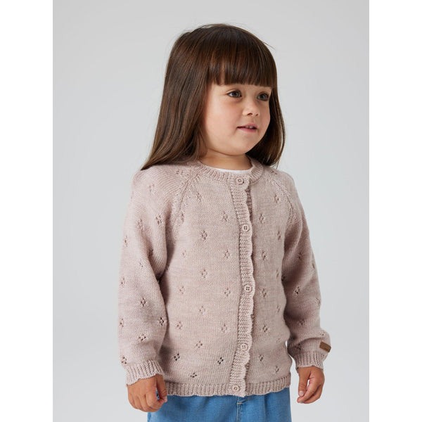 Name it Cardigan WRILLA ULD - Shadow Grey-Cardigan-Name it-Ollifant.dk