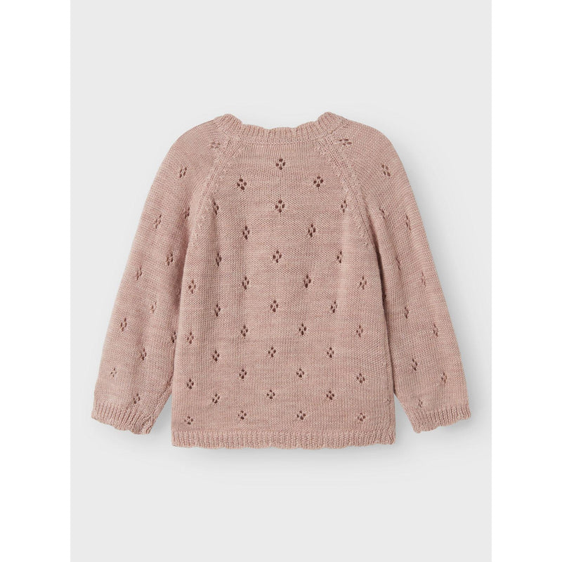 Name it Cardigan WRILLA ULD - Shadow Grey-Cardigan-Name it-Ollifant.dk