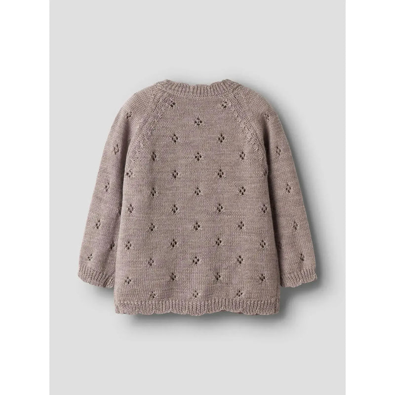 Name it Cardigan WRILLA ULD - Shadow Grey-Cardigan-Name it-Ollifant.dk