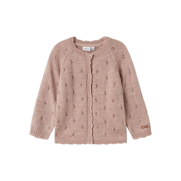 Name it Cardigan WRILLA ULD - Shadow Grey-Cardigan-Name it-Ollifant.dk