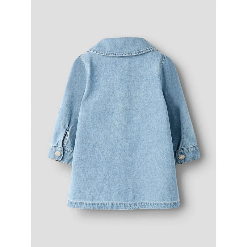 Name it Denim Kjole LILI - Light Blue Denim-Name it-Ollifant.dk