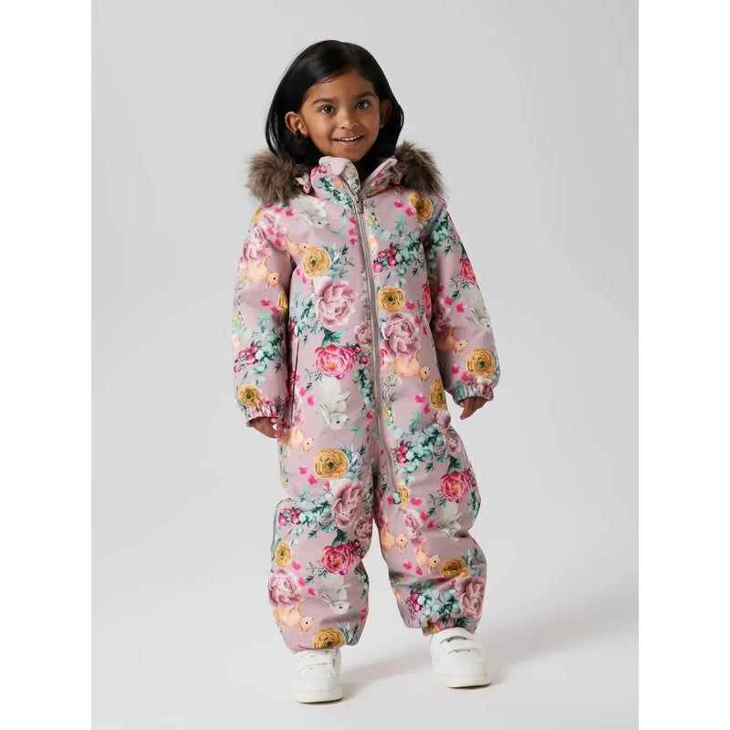 Name it flyverdragt SNOW10 - Flower Rabbit-Flyverdragt-Name it-Ollifant.dk