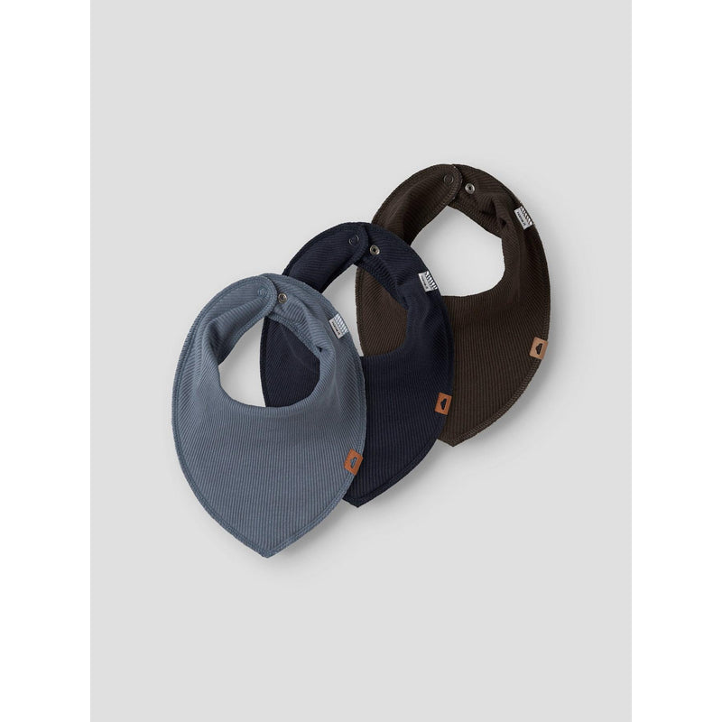 Name it hagesmæk 3pak YASIM - Flint stone/Navy blazer/Delicioso-Hagesmæk-Name it-Ollifant.dk