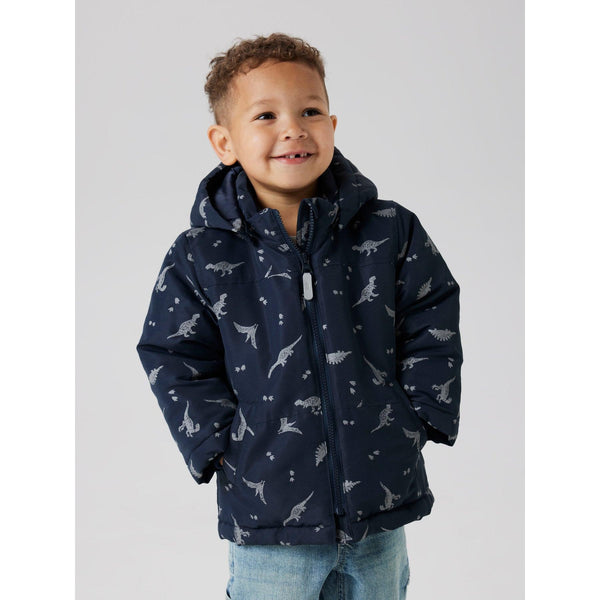 Name it Jakke MAX - Dark Sapphie DINO-Jakke-Name it-Ollifant.dk