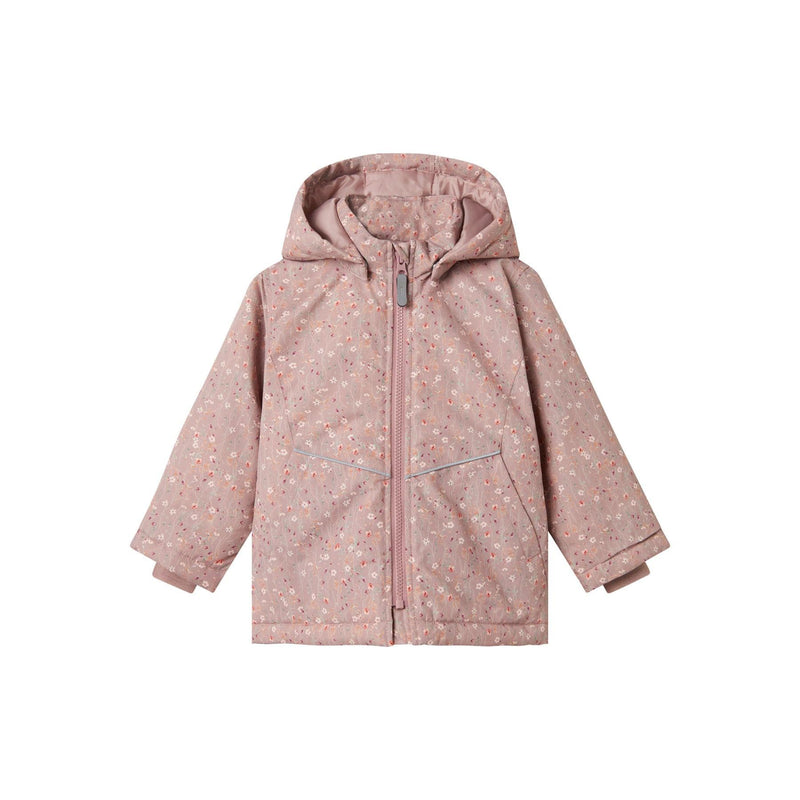 Name it Jakke MAXI - Woodrose flower-jakke-Name it-Ollifant.dk
