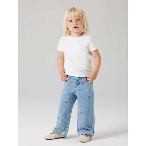 Name it jeans ROSE - Light Blue Denim-jeans-Name it-Ollifant.dk
