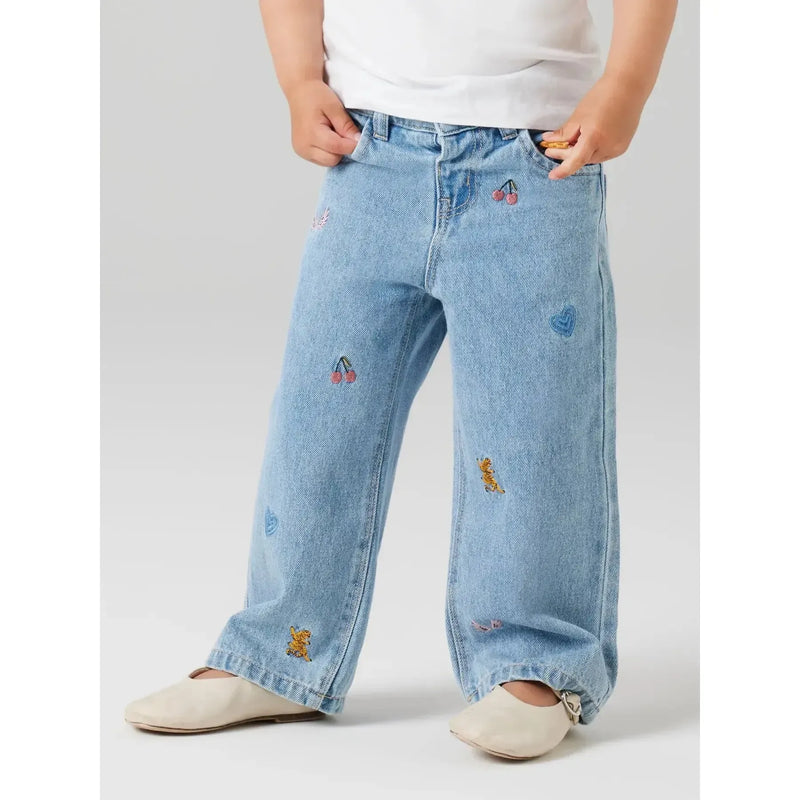 Name it jeans ROSE - Light Blue Denim-jeans-Name it-Ollifant.dk
