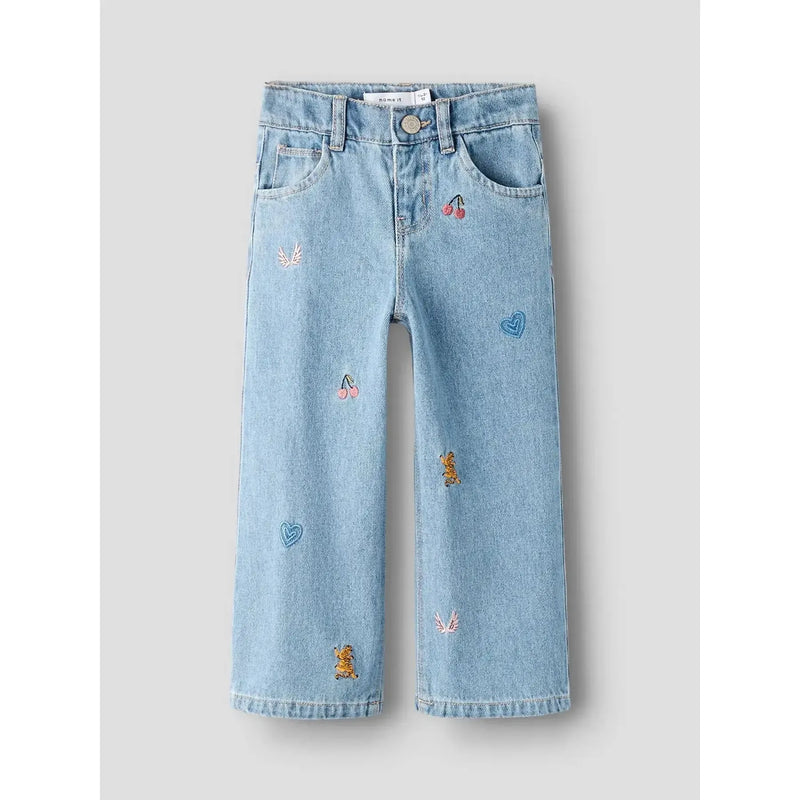 Name it jeans ROSE - Light Blue Denim-jeans-Name it-Ollifant.dk