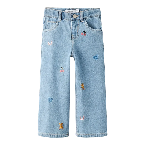 Name it jeans ROSE - Light Blue Denim-jeans-Name it-Ollifant.dk