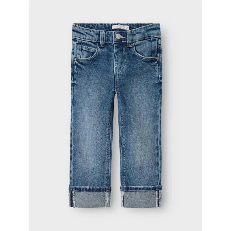 Name it Jeans ROSE - Medium Blue Denim-jeans-Name it-Ollifant.dk