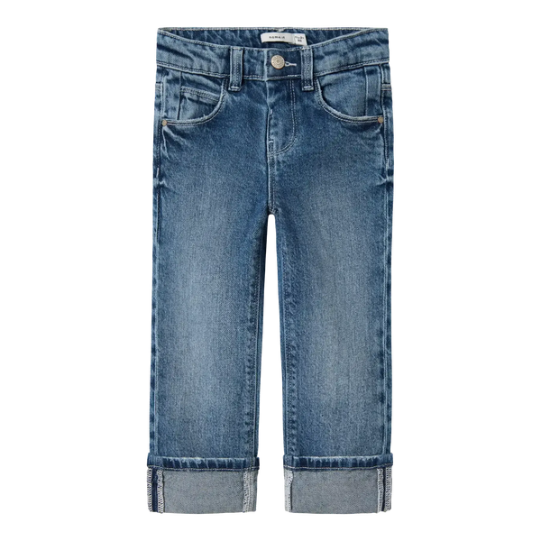 Name it Jeans ROSE - Medium Blue Denim-jeans-Name it-Ollifant.dk