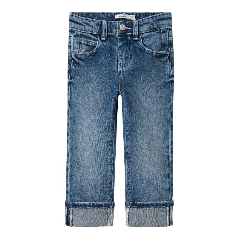 Name it Jeans ROSE - Medium Blue Denim-jeans-Name it-Ollifant.dk