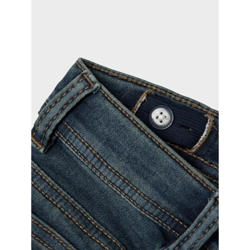 Name it Jeans THEO - Vintage Dark blue denim-Bukser-Name it-Ollifant.dk