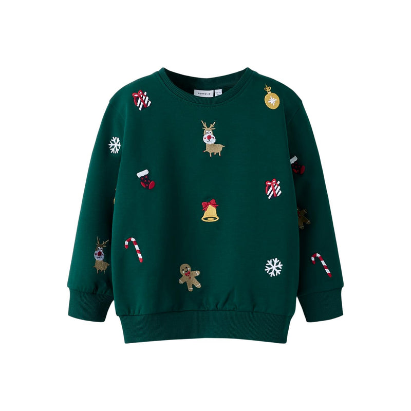 Name it Julebluse RKRINGLE - Botanical Garden-bluse-Name it-Ollifant.dk