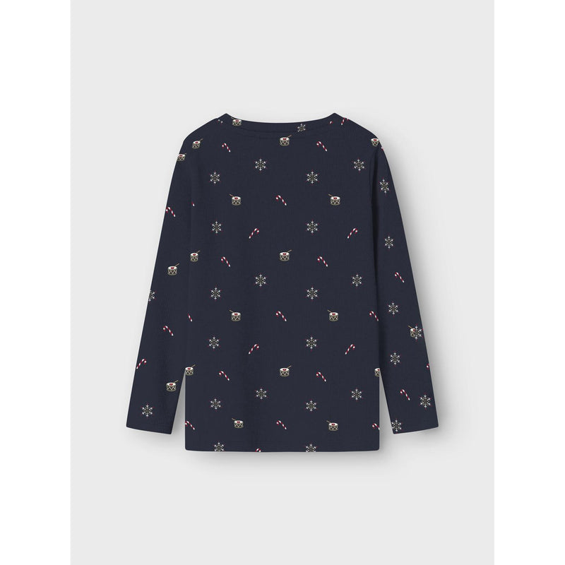 Name it Julebluse ROKO - Navy Blazer-bluse-Name it-Ollifant.dk