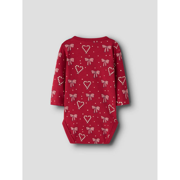 Name it Julebody RI - Jester Red-Body-Name it-Ollifant.dk