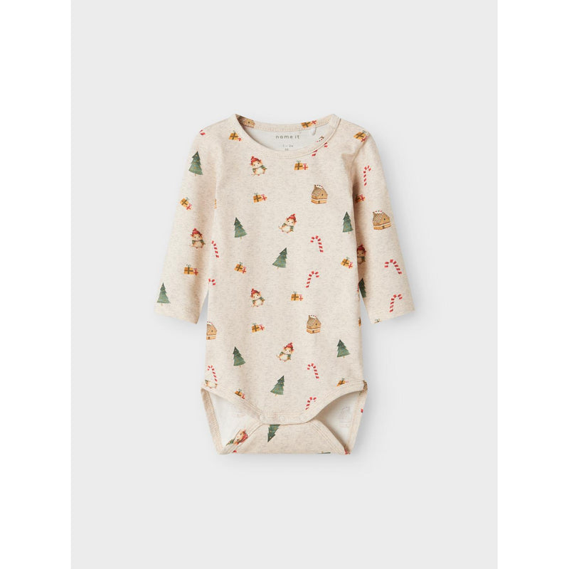 Name it Julebody ROCCAS - Peyote Melange-body-Name it-Ollifant.dk
