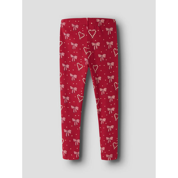 Name it Juleleggings RI - Jester Red-Leggings-Name it-Ollifant.dk